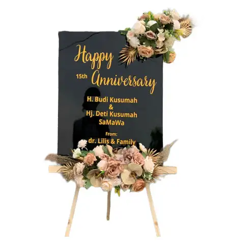 Papan Bunga Akrilik Pulerejo