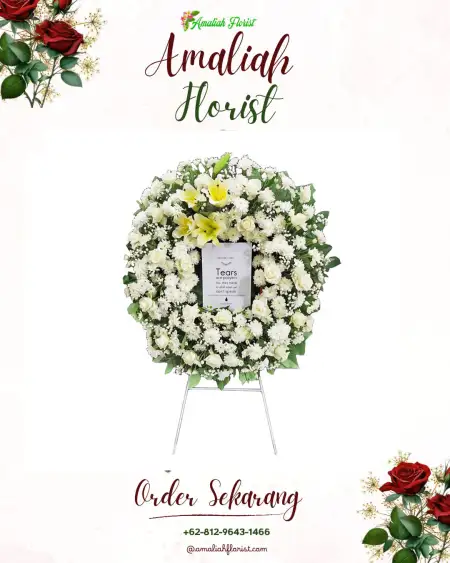 Krans Bunga Duka Pulerejo