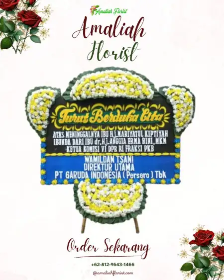 Papan Bunga Duka Pulerejo